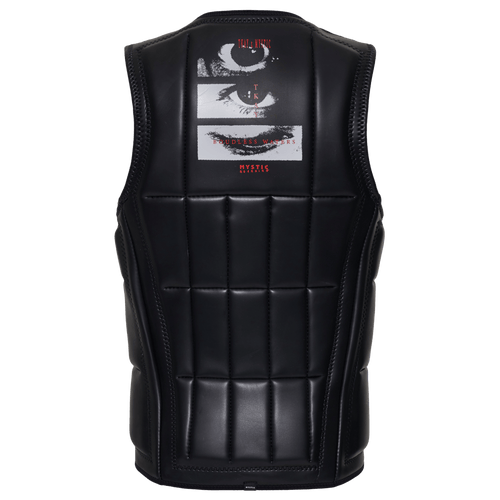 Mystic - Anarchy Impact Vest Fzip Wake - Black - 2026 - The Kitesurf Centre