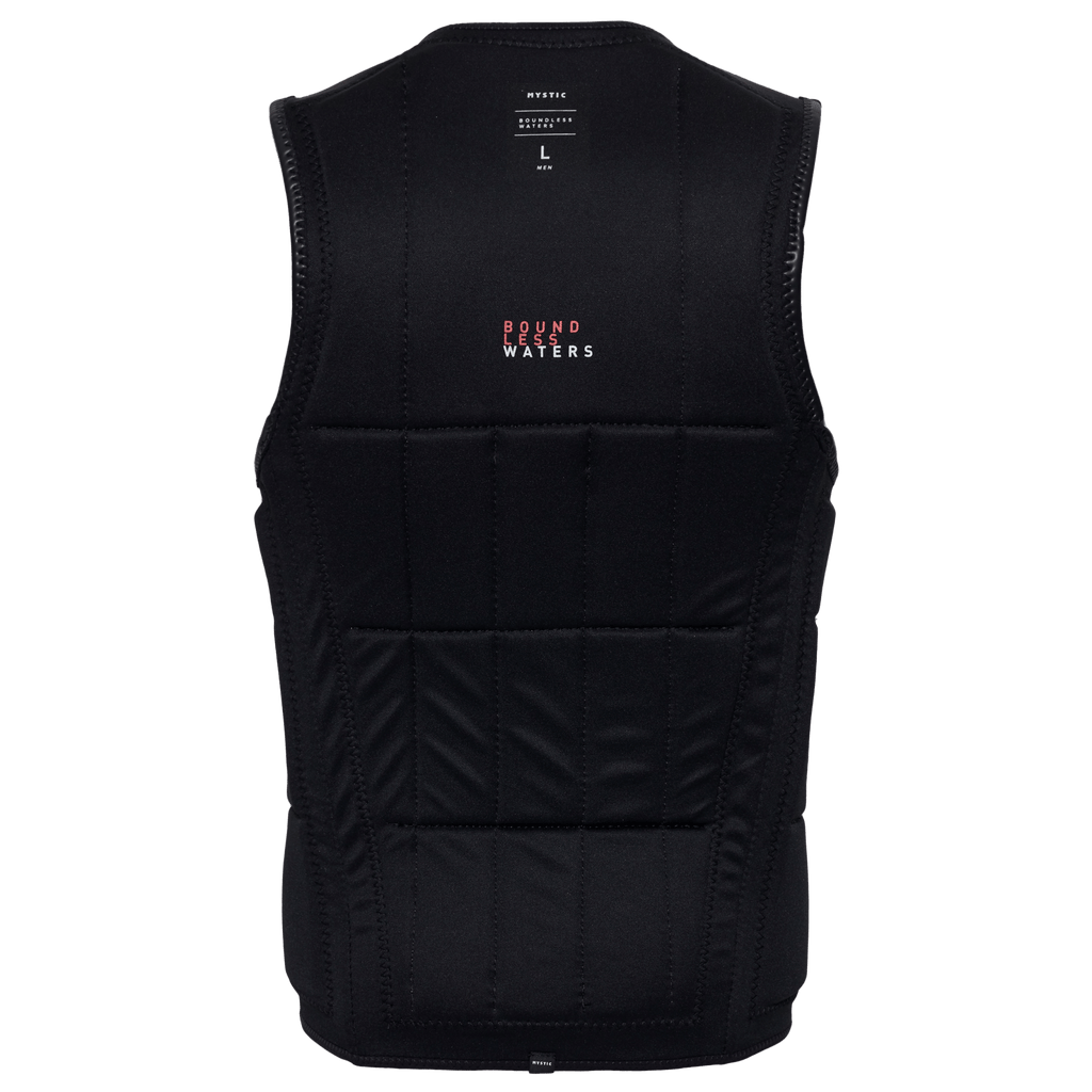 Mystic - Anarchy Impact Vest Fzip Wake - Black - 2026 - The Kitesurf Centre