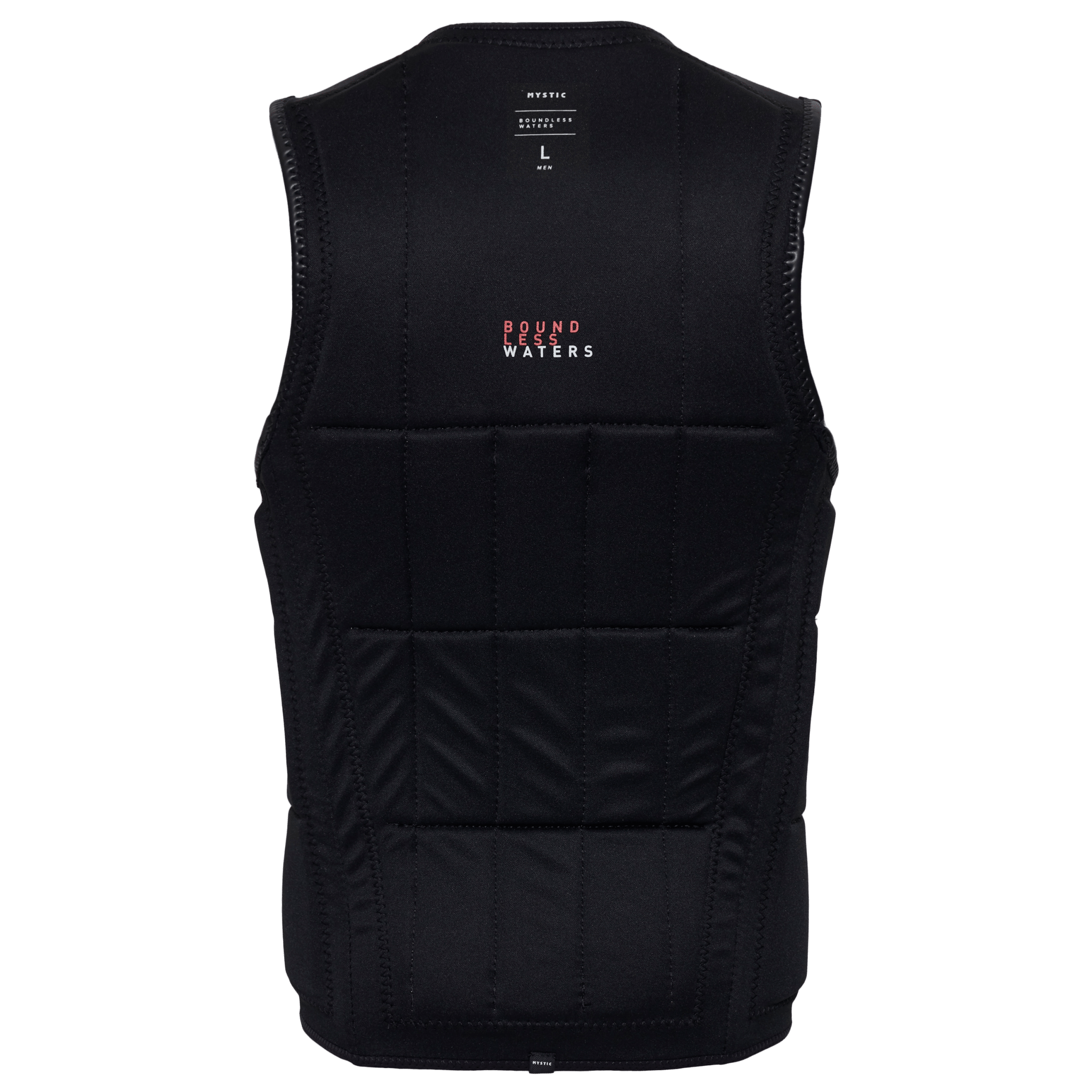 Mystic - Anarchy Impact Vest Fzip Wake - Black - 2026 - The Kitesurf Centre
