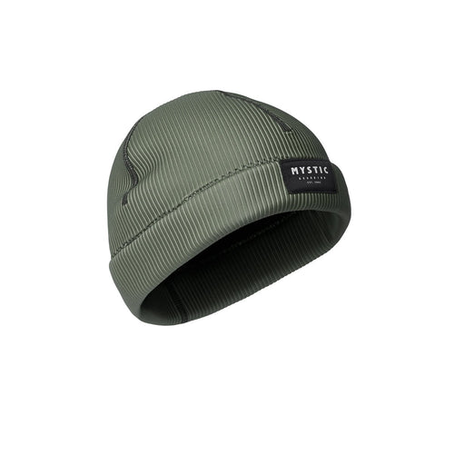 Mystic - Beanie Neoprene 2mm - Dark Olive - 2026 - The Kitesurf Centre