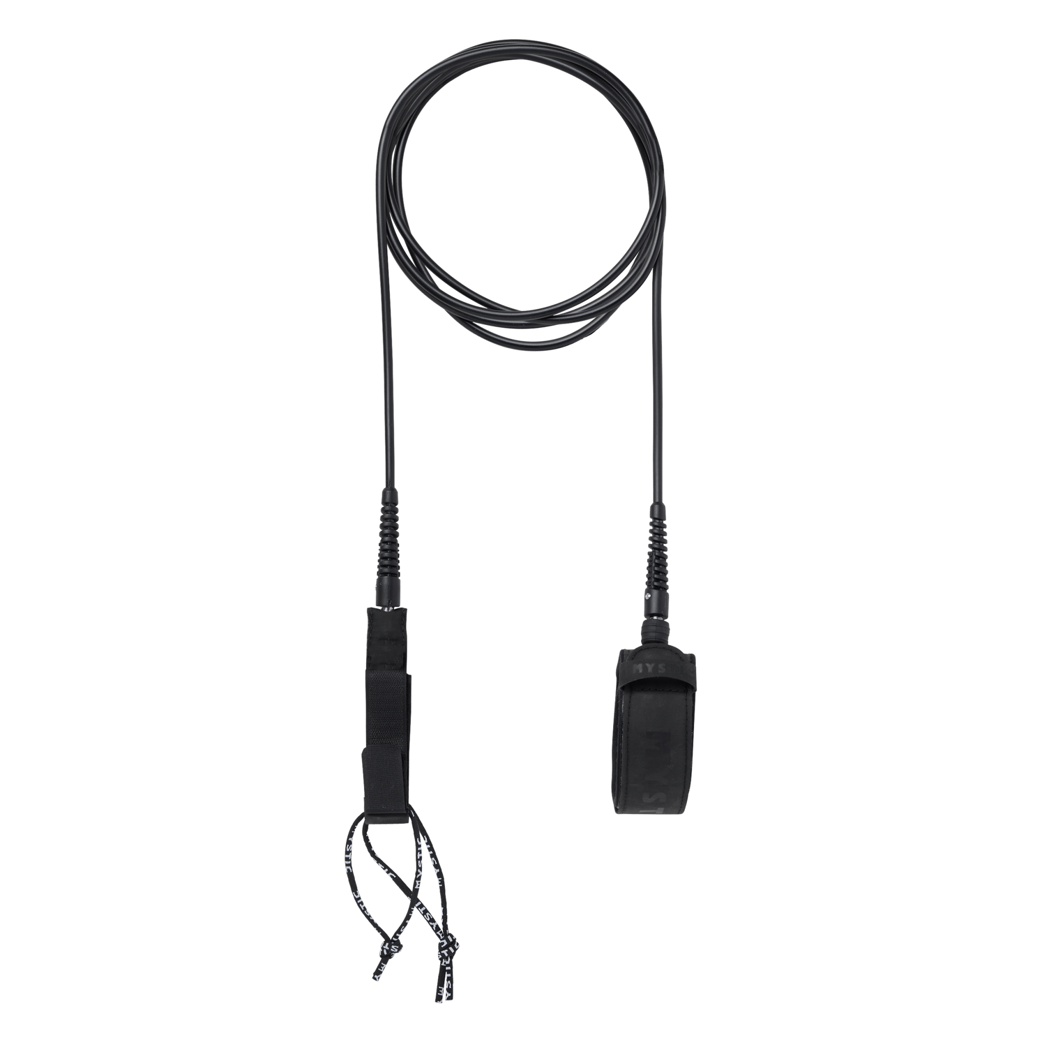 Mystic Big Wave Leash - Black - 2026