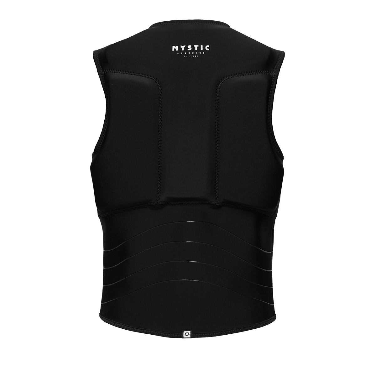 5000801 Mystic Block Impact Vest - Black - 2026 | The Kitesurf Centre