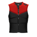 Mystic - Block Impact Vest FrontZip - Red - 2026 - The Kitesurf Centre