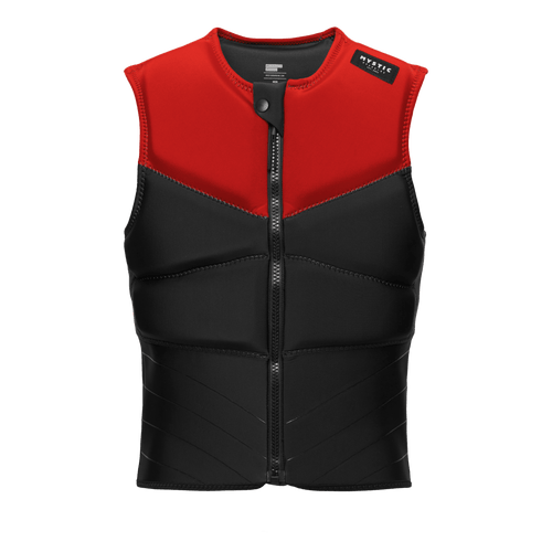 Mystic - Block Impact Vest FrontZip - Red - 2026 - The Kitesurf Centre