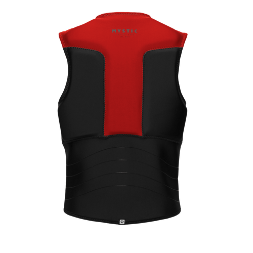 Mystic - Block Impact Vest FrontZip - Red - 2026 - The Kitesurf Centre
