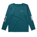 Mystic - Boarding L/S Rashvest - Teal - 2026 - The Kitesurf Centre