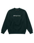 Mystic - Brand Crew Sweat - Cypress Green - 2026 - The Kitesurf Centre