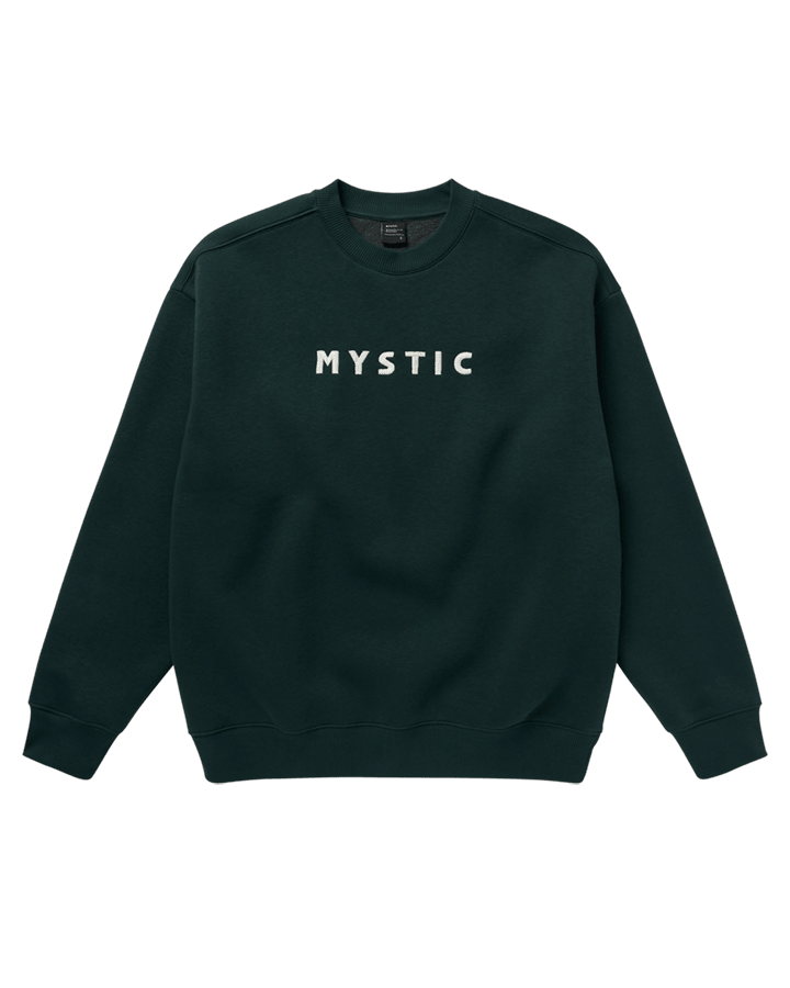Mystic - Brand Crew Sweat - Cypress Green - 2026 - The Kitesurf Centre
