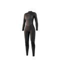 Mystic - Brand Fullsuit 3/2mm BackZip Flatlock Women - Black - 2026 - The Kitesurf Centre