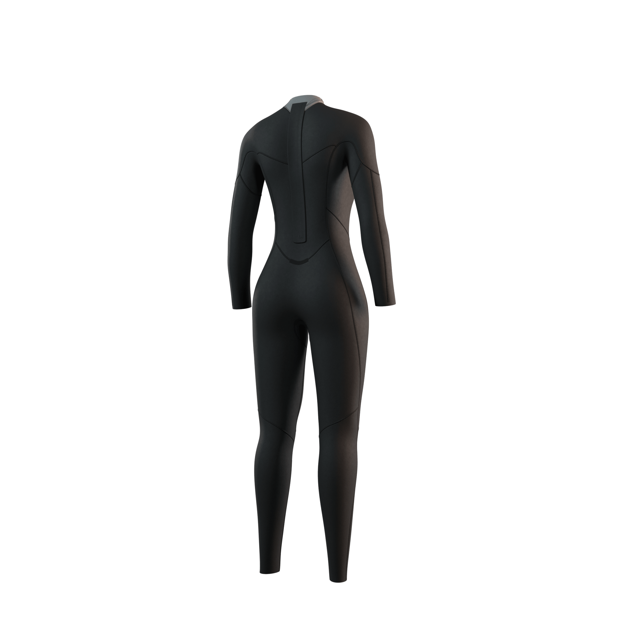 Mystic - Brand Fullsuit 3/2mm BackZip Flatlock Women - Black - 2026 - The Kitesurf Centre