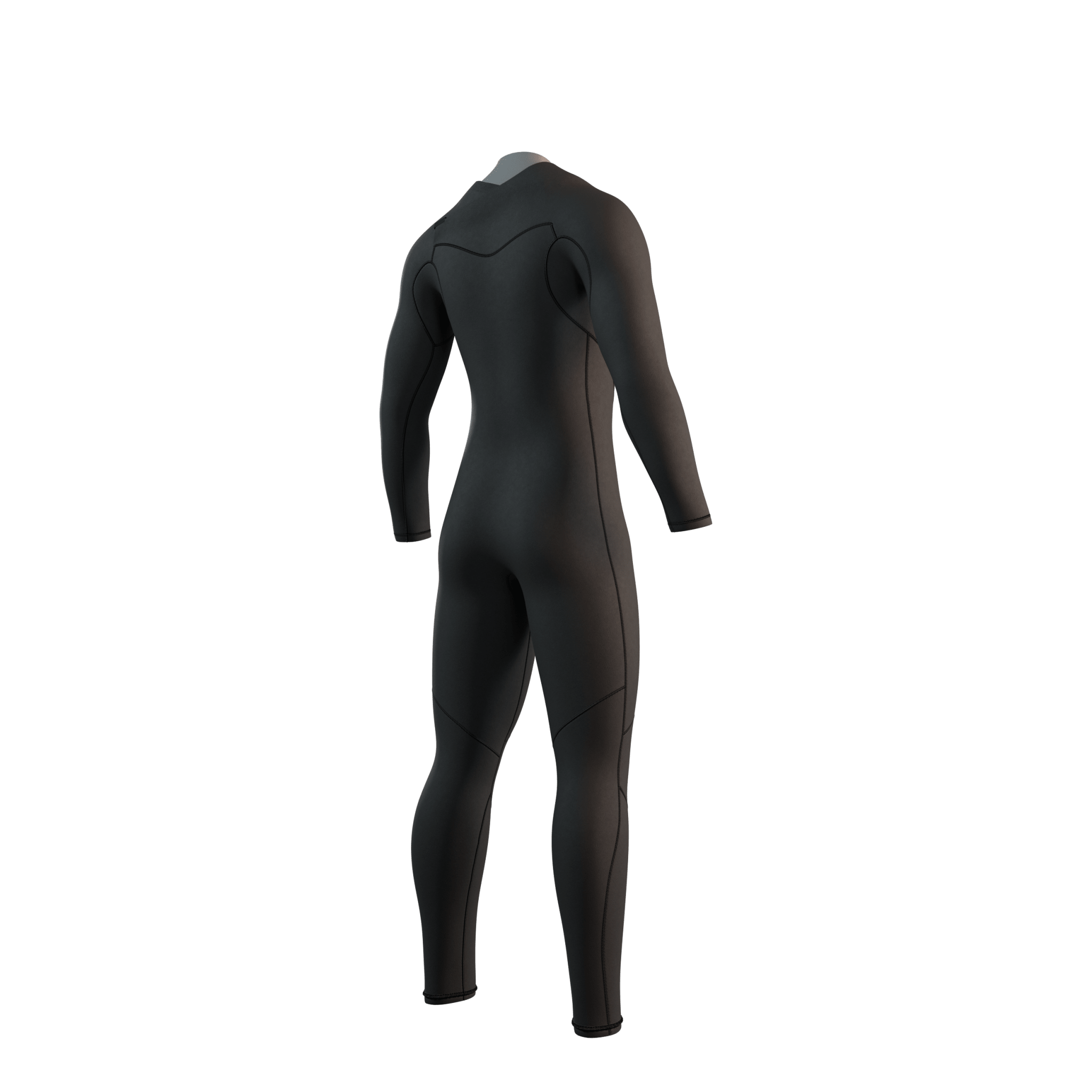 Mystic - Brand Fullsuit 3/2mm FrontZip Flatlock - Black - 2026 - The Kitesurf Centre