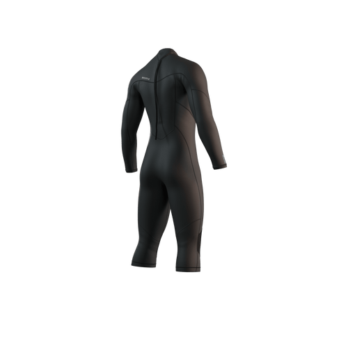 Mystic - Brand Longarm Shortleg 3/2mm BackZip Flatlock - Black - 2026 - The Kitesurf Centre