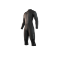 Mystic - Brand Longarm Shortleg 3/2mm BackZip Flatlock - Black - 2026 - The Kitesurf Centre