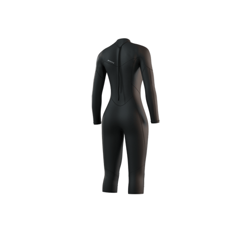Mystic - Brand Longarm Shortleg 3/2mm BackZip Flatlock Women - Black - 2026 - The Kitesurf Centre