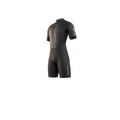 Mystic - Brand Shorty 3/2mm BackZip Flatlock - Black - 2026 - The Kitesurf Centre