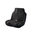 Mystic - Car Seat Cover Double - Black - 2026 - The Kitesurf Centre