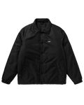 Mystic - Coach Jacket - Black - 2026 - The Kitesurf Centre