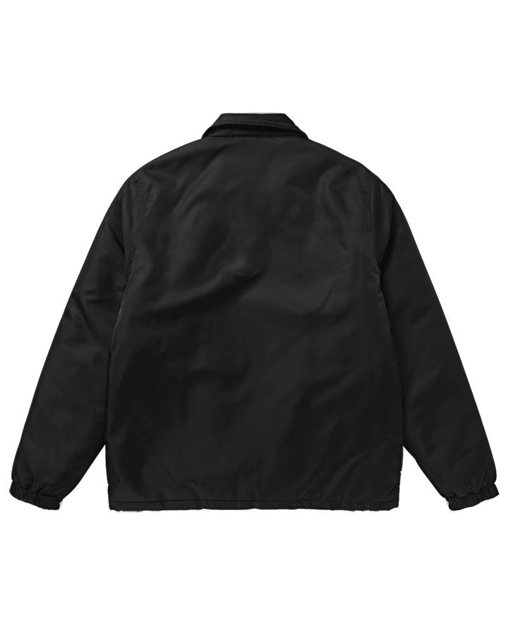Mystic - Coach Jacket - Black - 2026 - The Kitesurf Centre