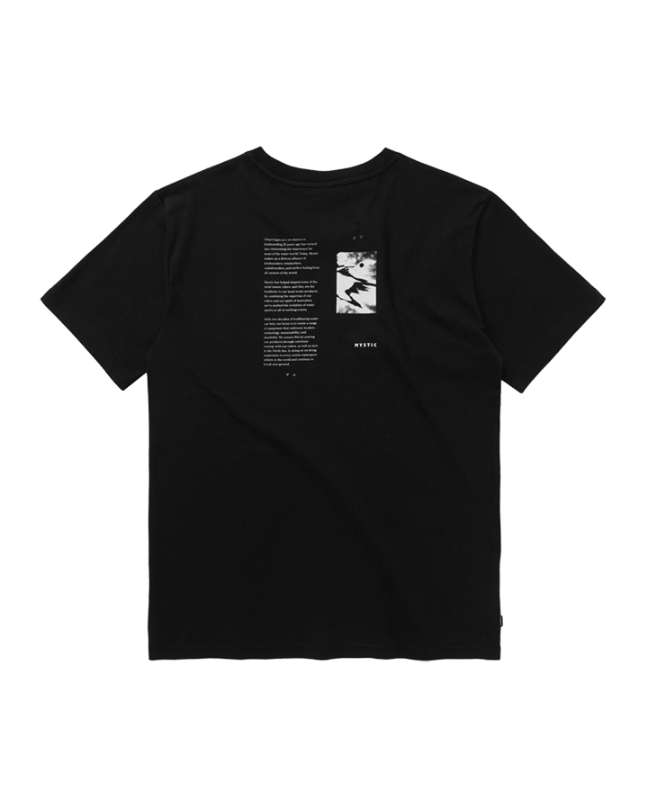 Mystic - Collective Tee - Black - 2026 - The Kitesurf Centre