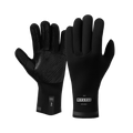 Mystic - Crest Glove 1.5mm 5Finger - HYBRID - Black - 2026 - The Kitesurf Centre