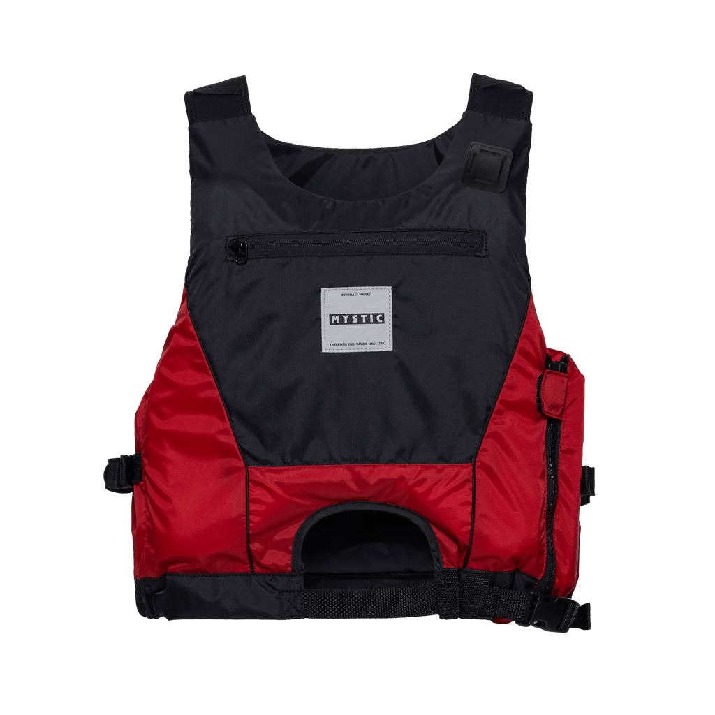 Mystic - Downwinder Floatation Vests - Black / Red - 2026 - The Kitesurf Centre