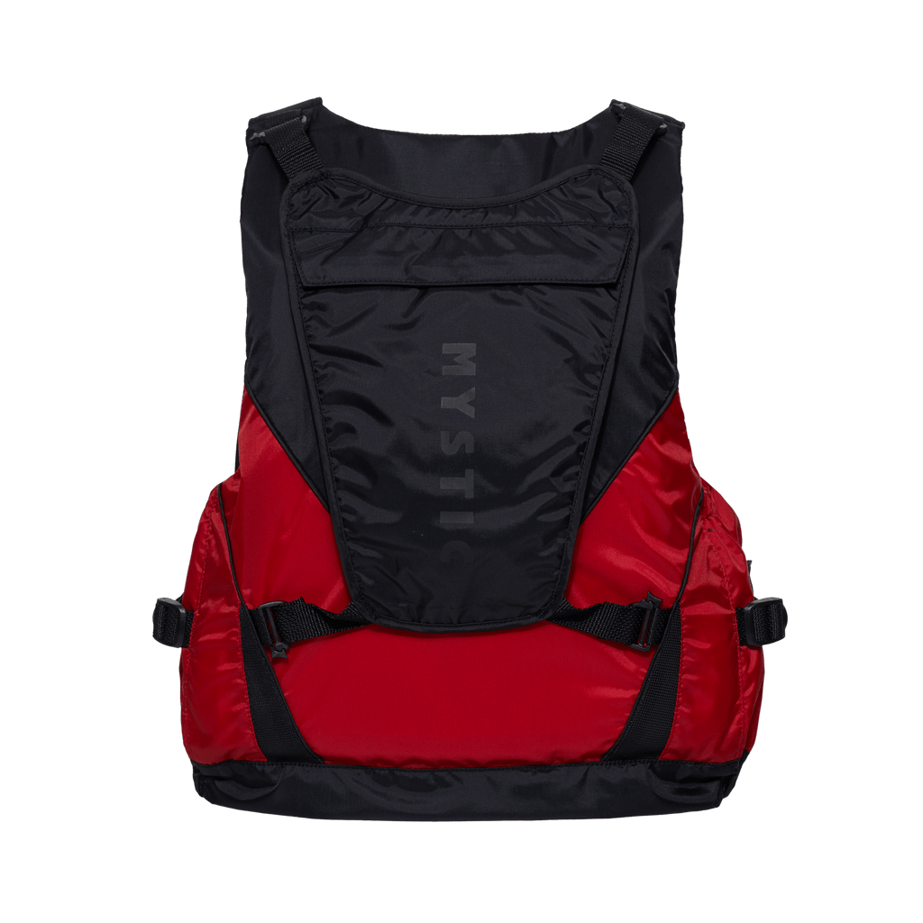 Mystic - Downwinder Floatation Vests - Black / Red - 2026 - The Kitesurf Centre