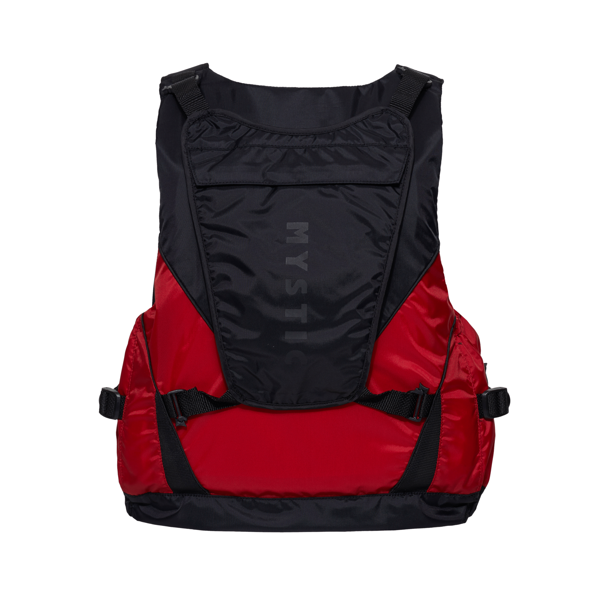 Mystic - Downwinder Floatation Vests - Black / Red - 2026 - The Kitesurf Centre