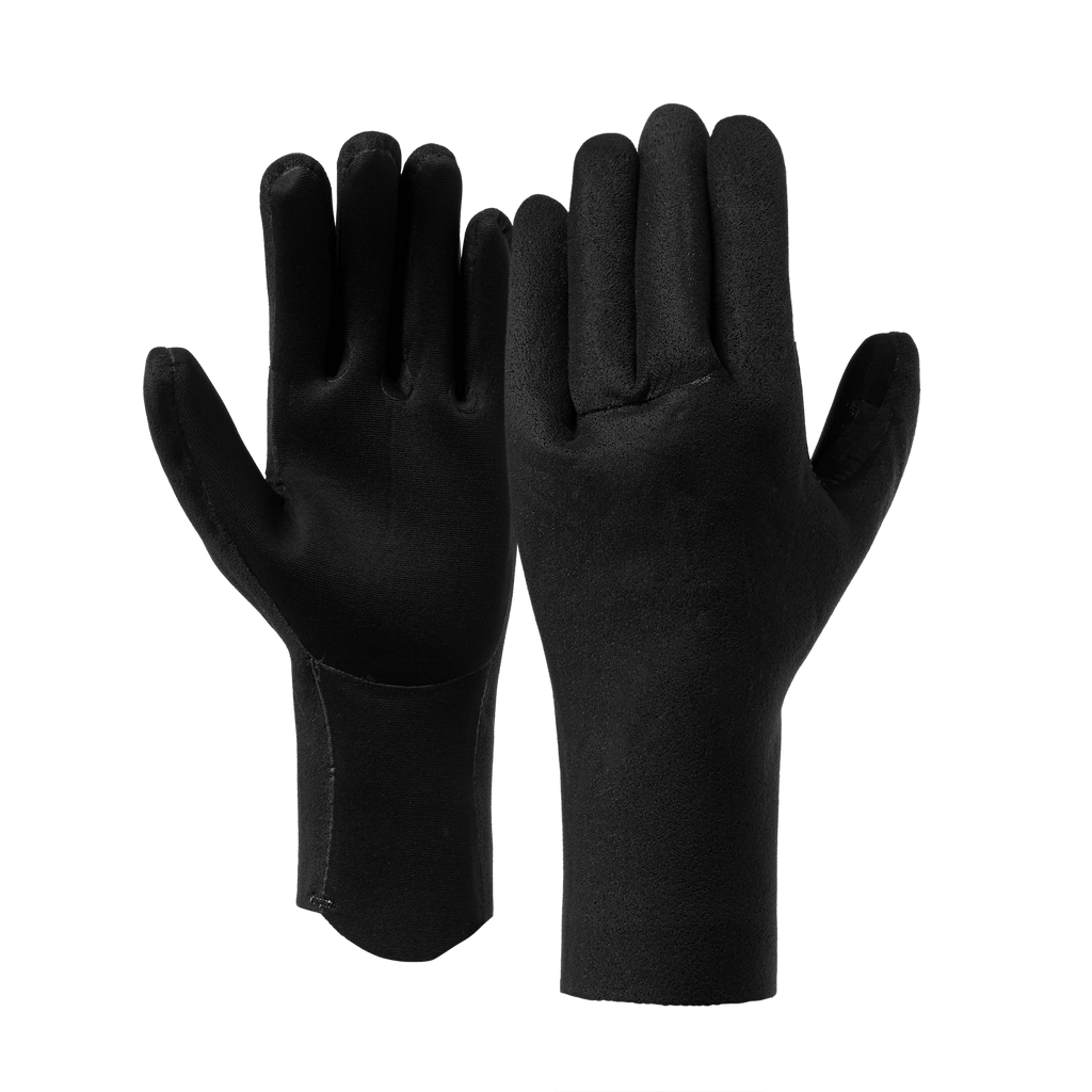 Mystic - Ease Glove 3mm 5Finger - HYBRID - Black - 2026 - The Kitesurf Centre
