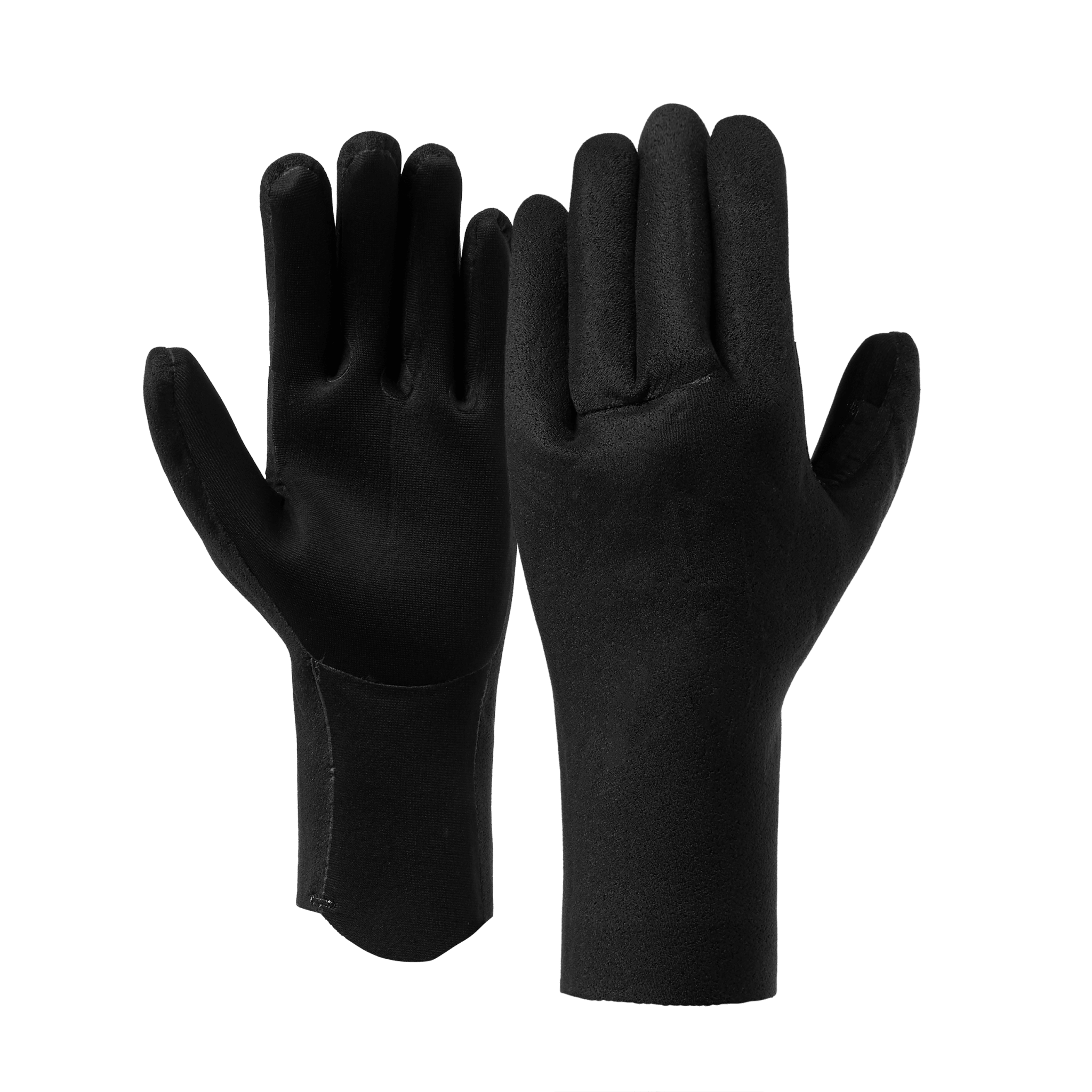 Mystic - Ease Glove 3mm 5Finger - HYBRID - Black - 2026 - The Kitesurf Centre