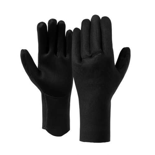Mystic - Ease Glove 3mm 5Finger - HYBRID - Black - 2026 - The Kitesurf Centre