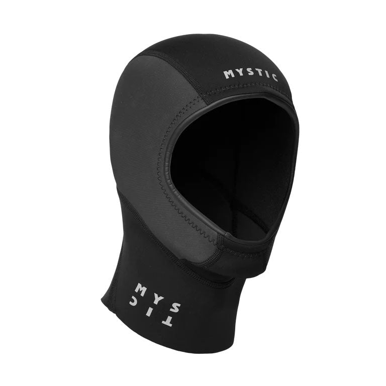Mystic - Ease Hood 2mm - Black - 2026 - The Kitesurf Centre