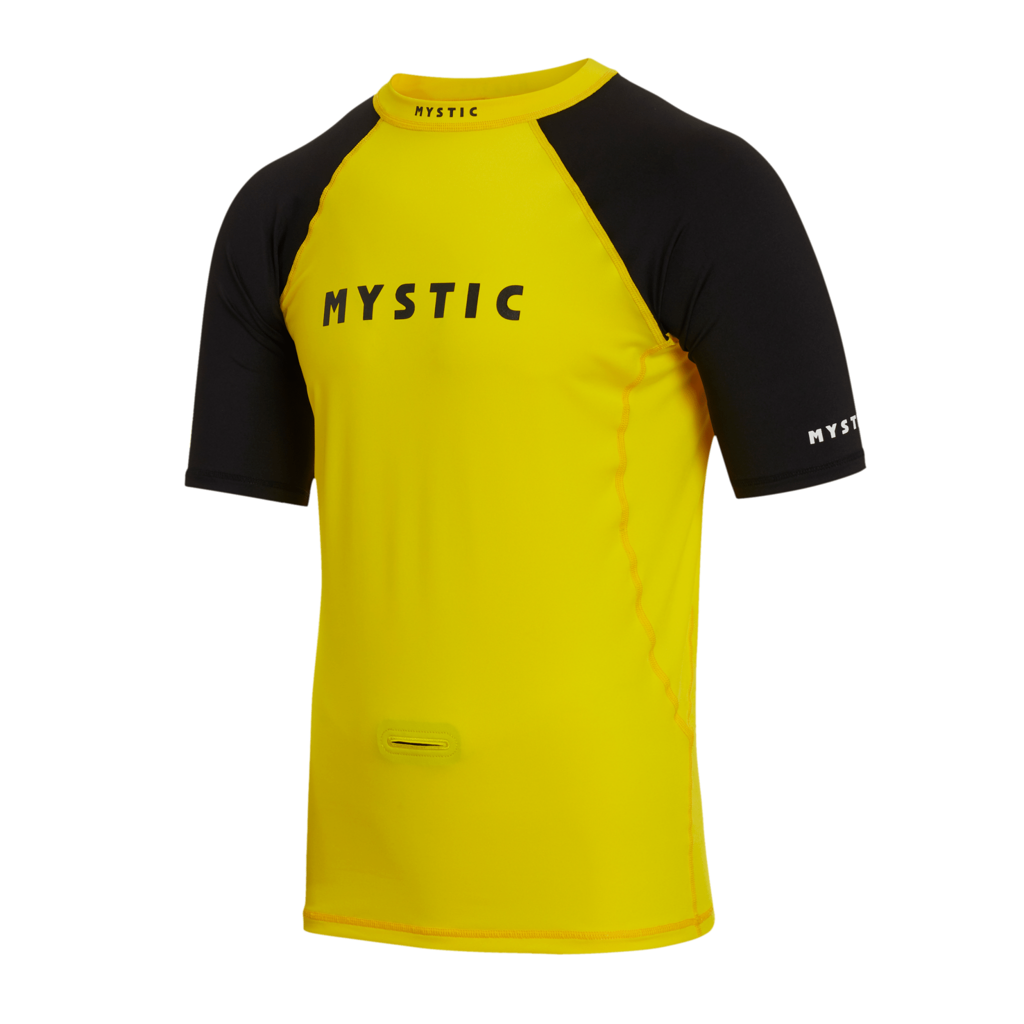 Mystic - Event S/S Rashvest - Yellow - 2026 - The Kitesurf Centre