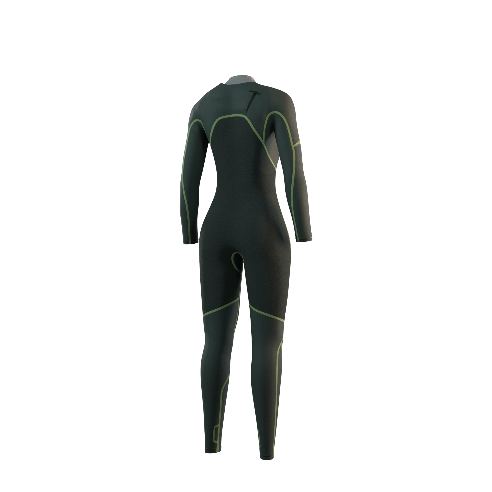 Mystic - Evolve Fullsuit 3/2mm FrontZip Women - NATURAL FOAM - Black - 2026 - The Kitesurf Centre