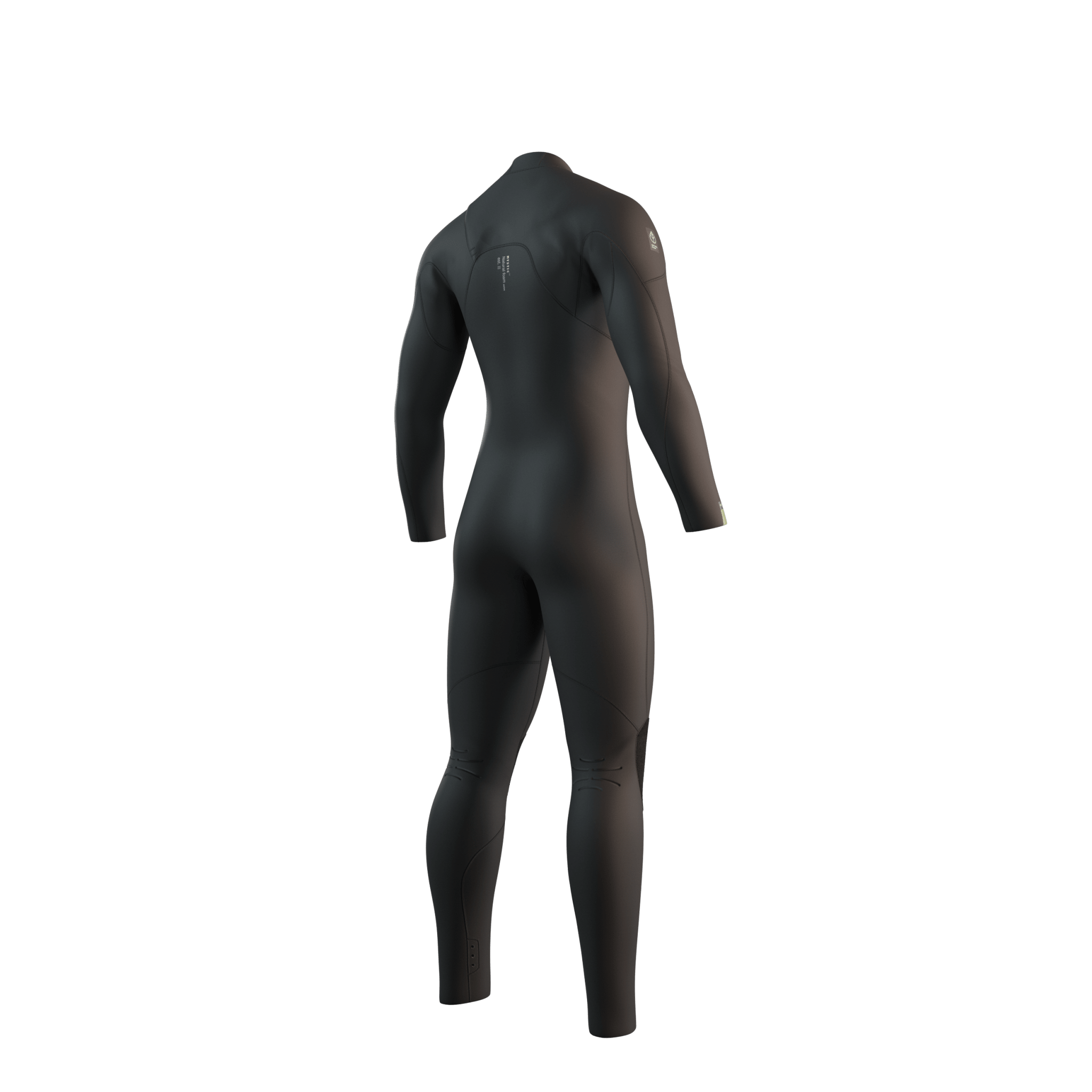Mystic - Evolve Fullsuit 4/3mm FrontZip Men - NATURAL FOAM - Black - 2026 - The Kitesurf Centre