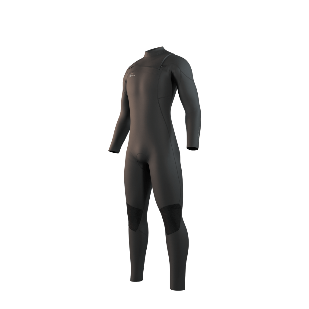 Mystic - Evolve Fullsuit 4/3mm FrontZip Men - NATURAL FOAM - Black - 2026 - The Kitesurf Centre