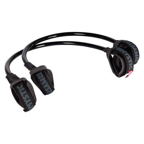 Mystic - Harnessline Basic Set - Black - The Kitesurf Centre