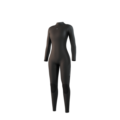 Mystic - Haven Fullsuit 4/3mm BackZip Women - Black - 2026 - The Kitesurf Centre