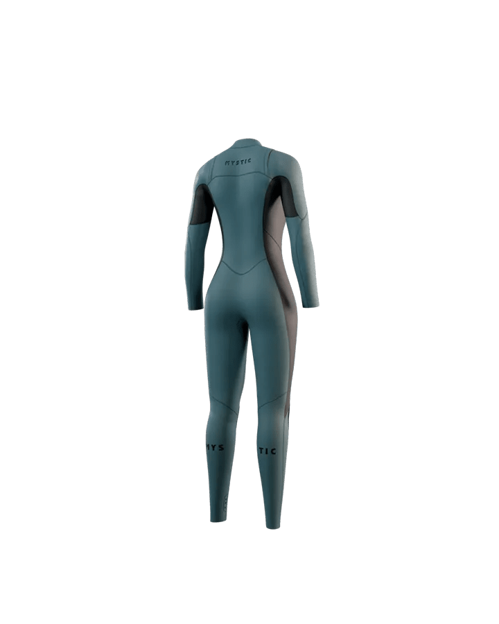 Mystic - Haven Fullsuit 5/3mm Double Fzip Women - Teal - 2026 - The Kitesurf Centre