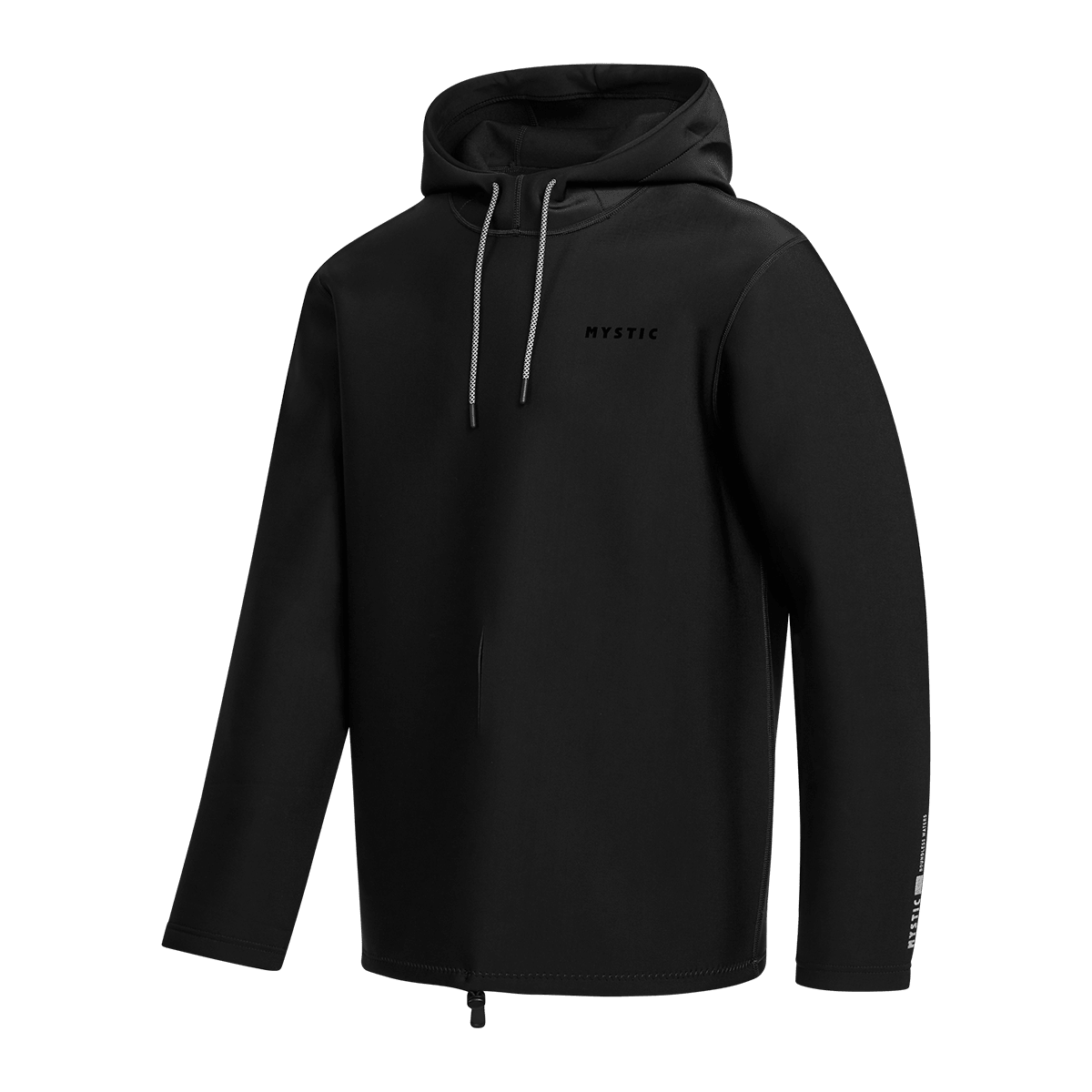Mystic - Haze Neoprene Hoodie 2mm - Black - 2026 - The Kitesurf Centre