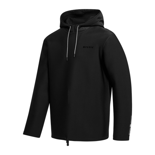 Mystic - Haze Neoprene Hoodie 2mm - Black - 2026 - The Kitesurf Centre