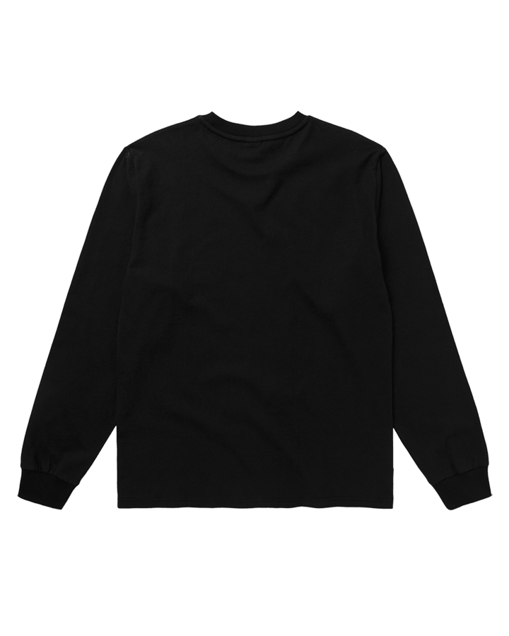 Mystic - Heartsease L/S Tee - Black - 2026 - The Kitesurf Centre