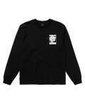 Mystic - Heartsease L/S Tee - Black - 2026 - The Kitesurf Centre