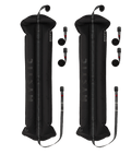 Mystic - Inflatable Roofrack System Double - Black - 2026 - The Kitesurf Centre