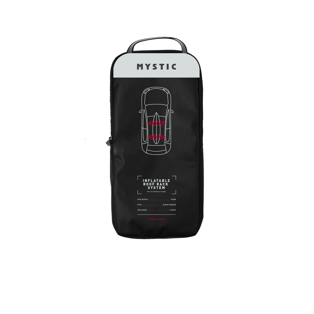 Mystic - Inflatable Roofrack System Single - Black - 2026 - The Kitesurf Centre