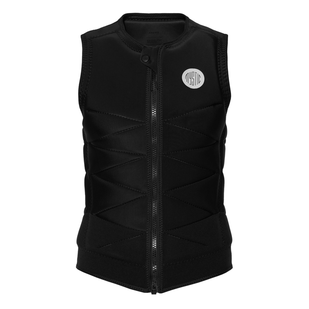 Mystic - Juice Impact Vest Fzip Wake Women - Black - 2026 - The Kitesurf Centre