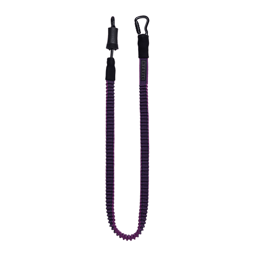 Mystic - Kite HP Leash Long - Purple / Grey - 2026 - The Kitesurf Centre
