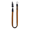Mystic - Kite Safety Leash Long - Black / Orange - 2026 - The Kitesurf Centre