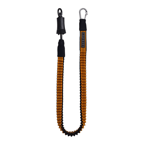 Mystic - Kite Safety Leash Long - Black / Orange - 2026 - The Kitesurf Centre
