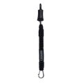 Mystic - Kite Safety Leash Short - Black / Grey - 2026 - The Kitesurf Centre