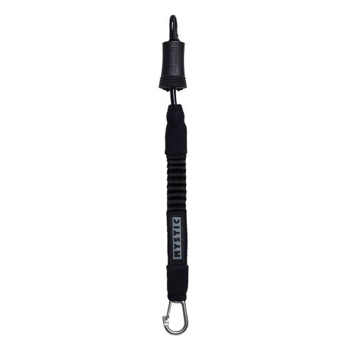 Mystic - Kite Safety Leash Short - Black / Grey - 2026 - The Kitesurf Centre